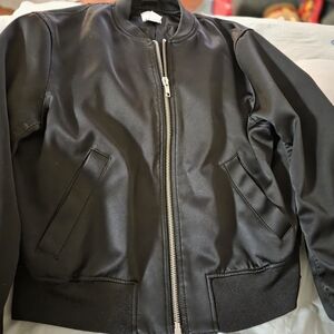 H&M Women's Black Bomber Jacket
